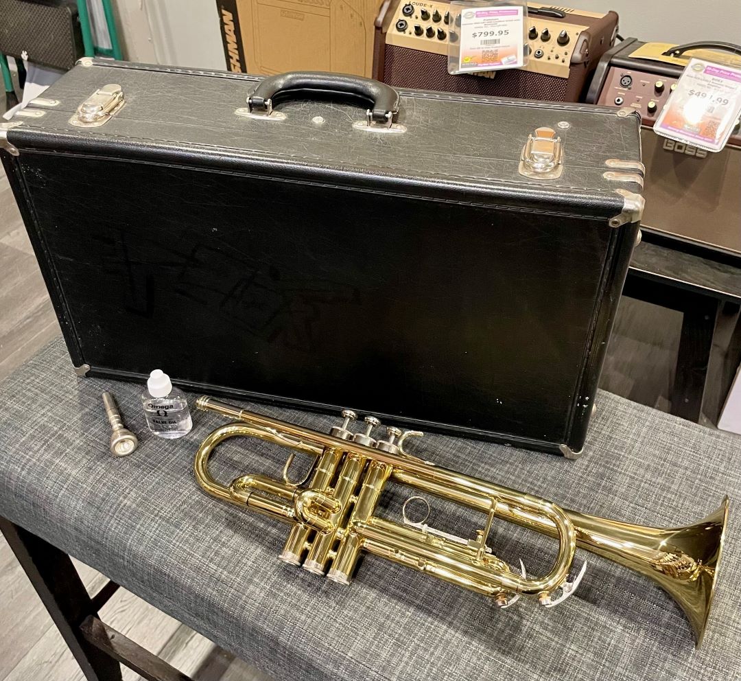 Used Accent Entry-Level Bb Trumpet - With Case and Mouthpiece