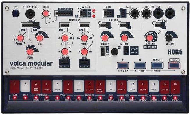 Korg Volcamodular Analog Synthesizer with 16-step Sequencer