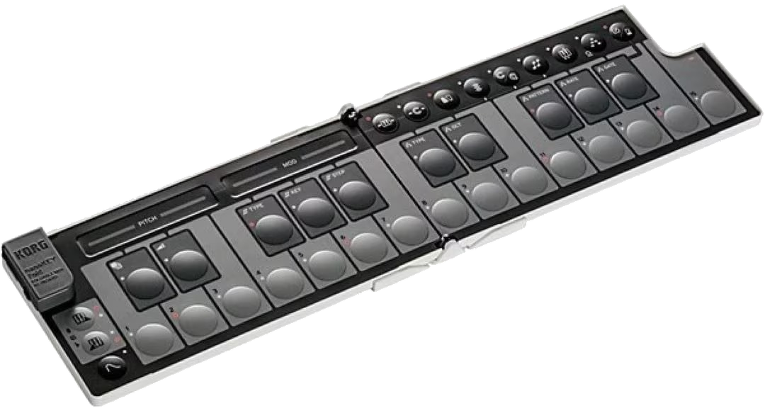 Korg nanoKEY Foldable MIDI Keyboard  - White 7