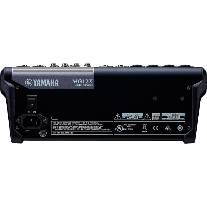 Yamaha MG12X CV Mixer (12 Inputs) - With Effects