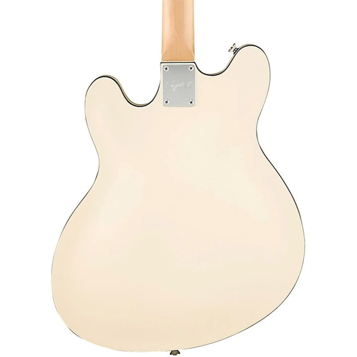 Squier Affinity Starcaster Deluxe Semi-Hollowbody Electric Guitar - Olympic White