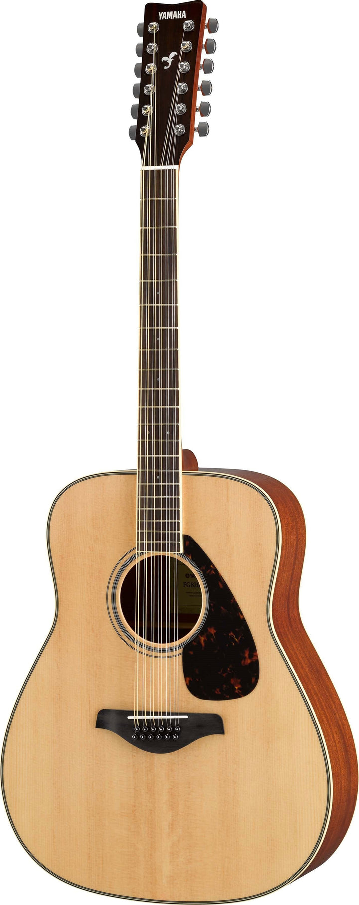 Yamaha FG820 12-String Acoustic Guitar - Natural 2