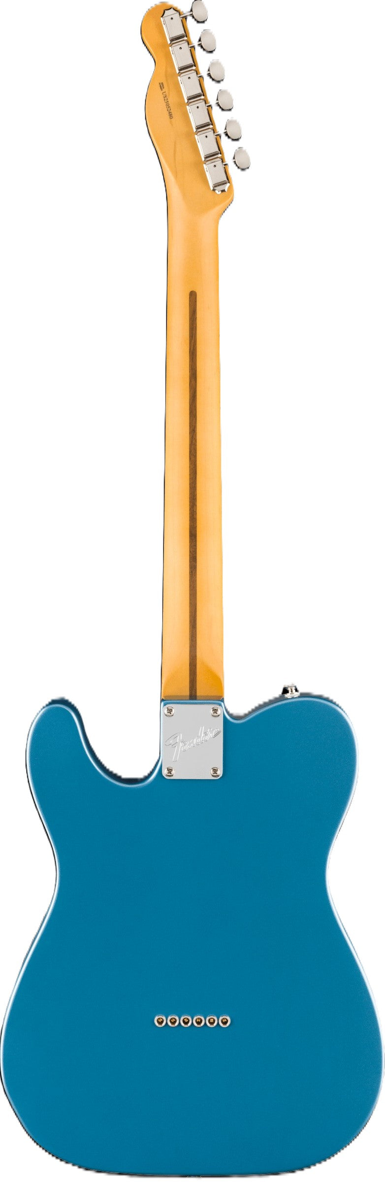 Fender American Professional Classic Telecaster Electric Guitar - Faded Lake Placid Blue 3
