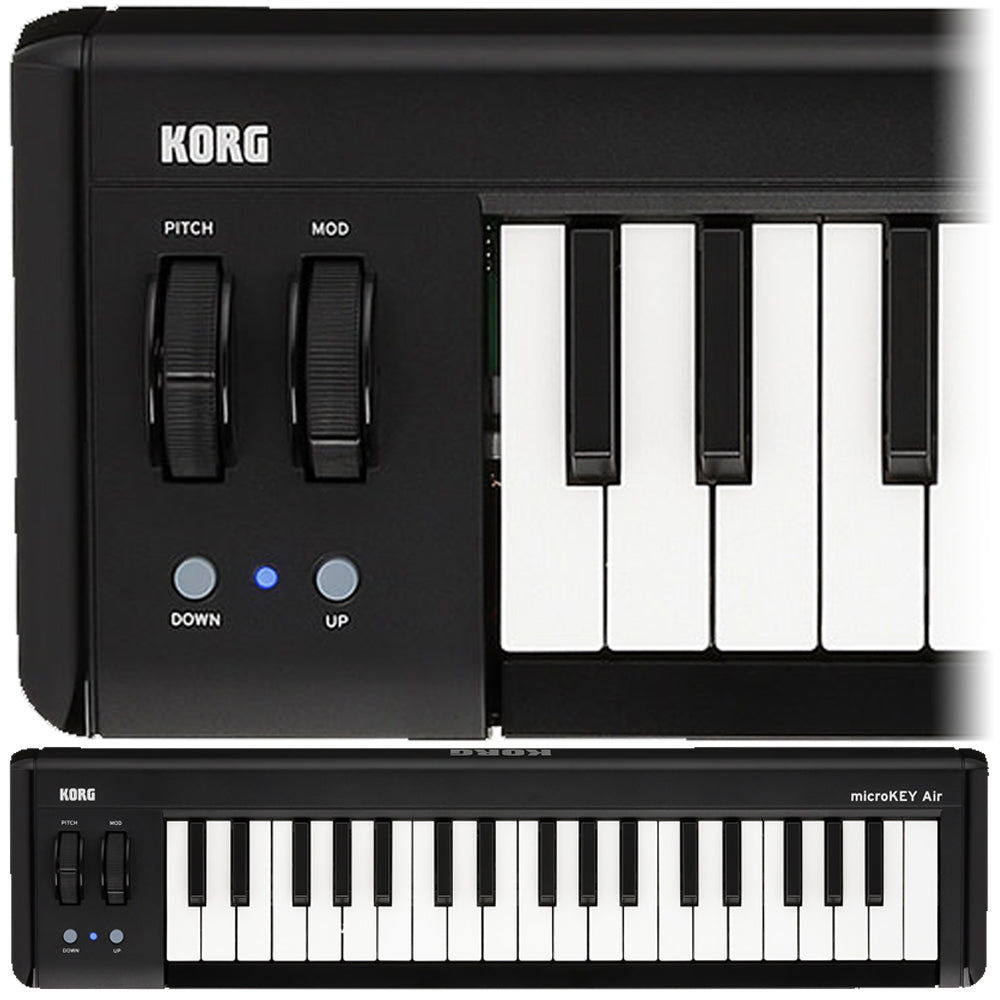 Korg MKEYAIR37 37-Key Bluetooth and USB MIDI Controller