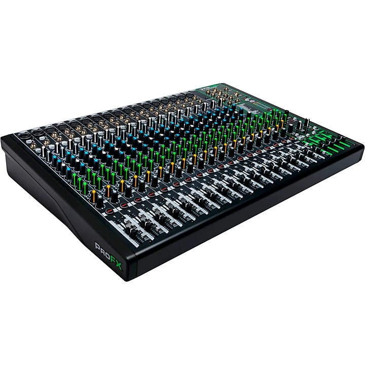 Mackie ProFX22v3 22-Channel 4-Bus Professional Effects Mixer With USB
