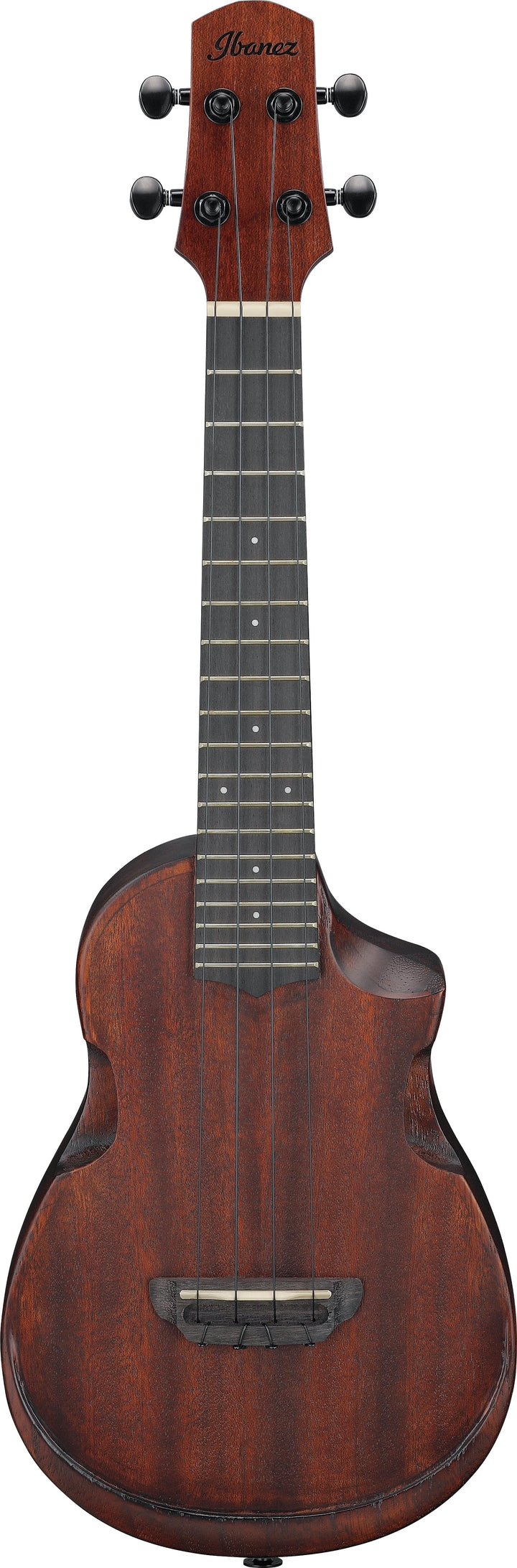Ibanez AUC14OVL Concert Ukulele - Open Pore Violin Sunburst 8