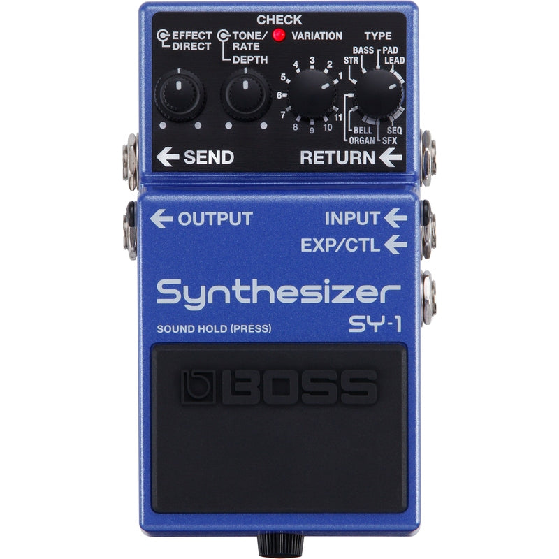 Boss SY-1 Guitar Synth Pedal - Expressive Synth Sounds - No Programming Needed!