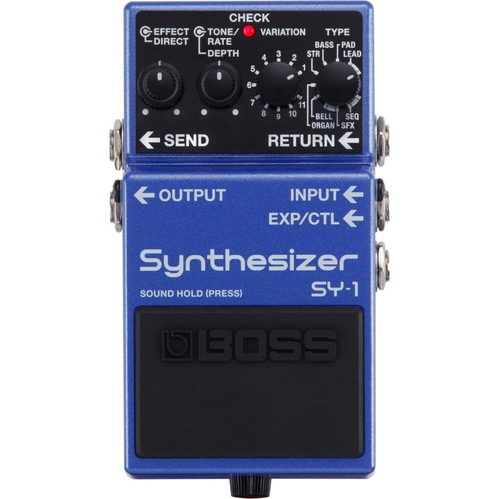 Boss SY-1 Guitar Synth Pedal - Expressive Synth Sounds - No Programming Needed!