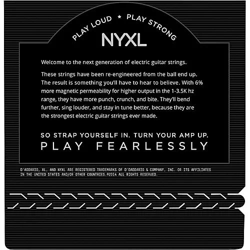 D'Addario NYXL1254 Electric String Set Heavy 12-54
