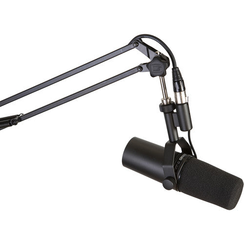 Gator Frameworks Desk-Mounted Broadcast/Podcast Boom Mic Stand