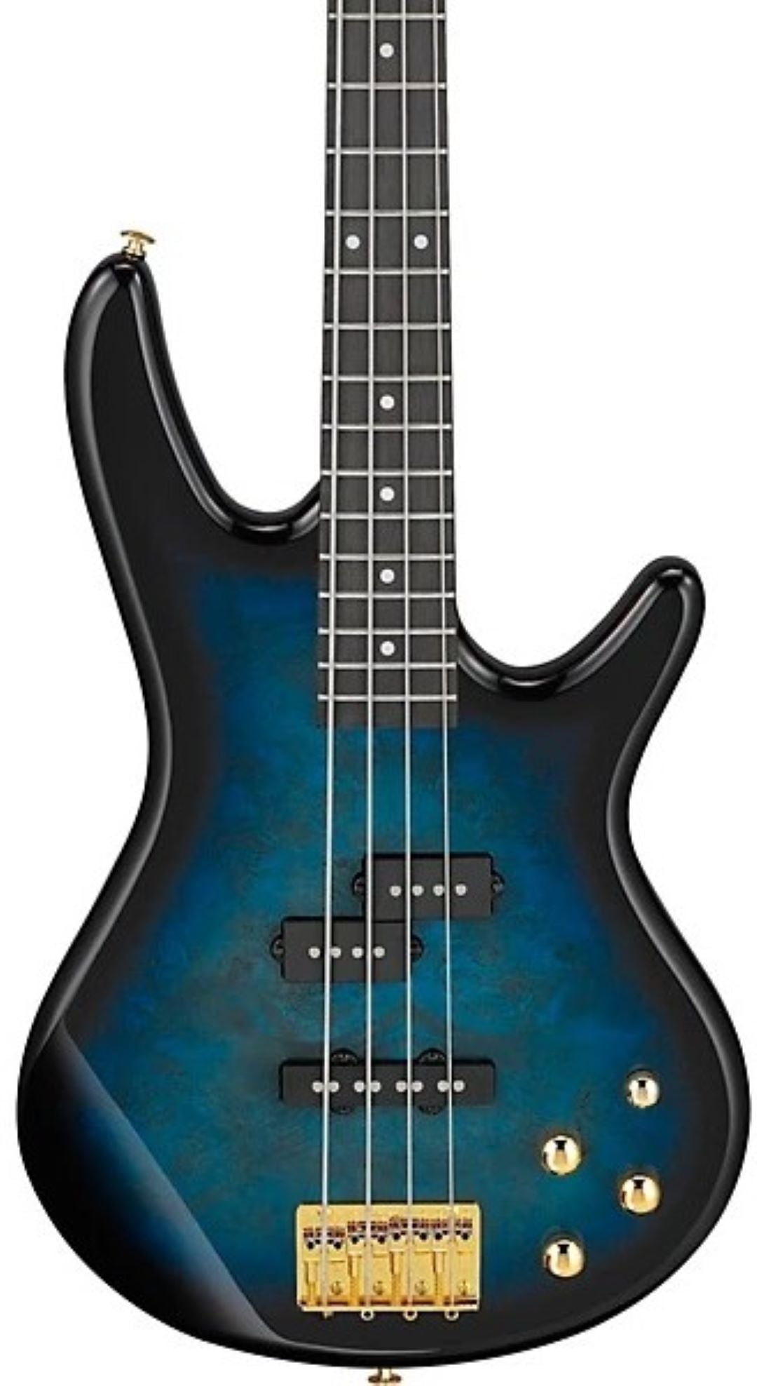 Ibanez Gio Electric Bass Guitar - Transparent Marine Burst