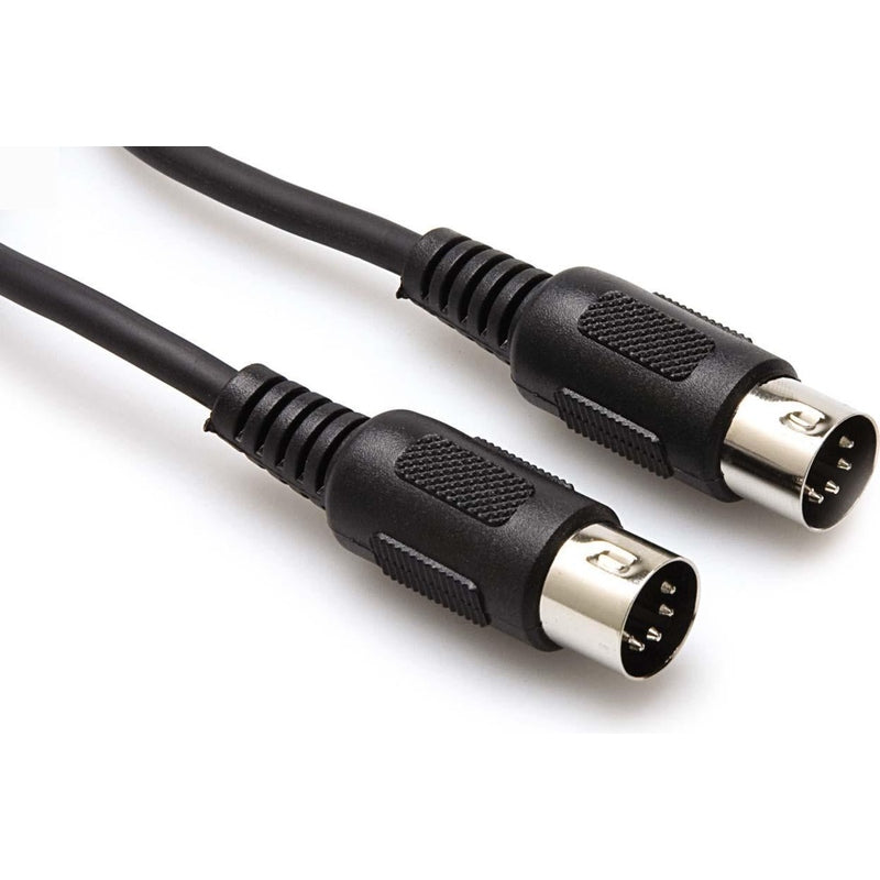 Hosa MID310BK MIDI Cable 10'
