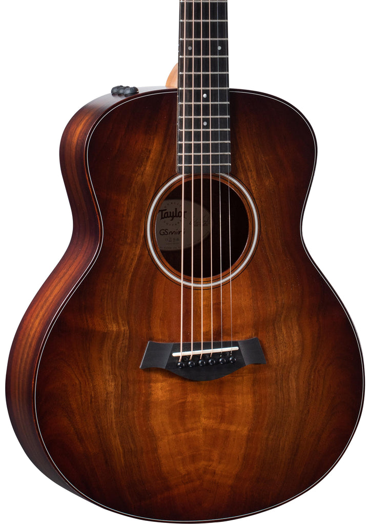 Taylor GS Mini-e Koa Plus Acoustic Electric Koa Top Shaded Edgeburst with AeroCase