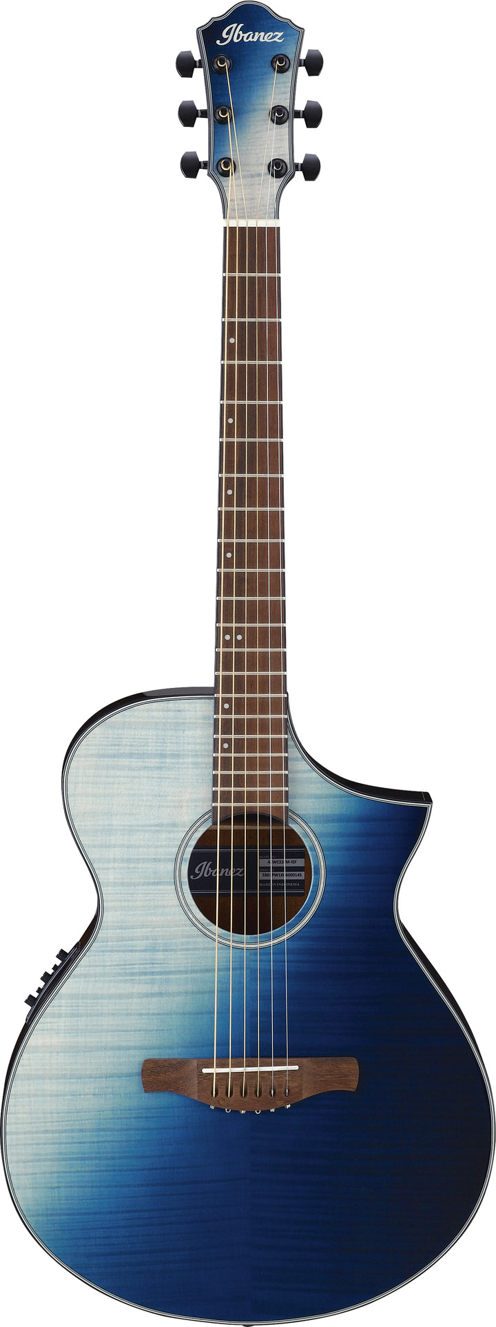 Ibanez AEWC32FMISF Acoustic Electric Indigo Blue