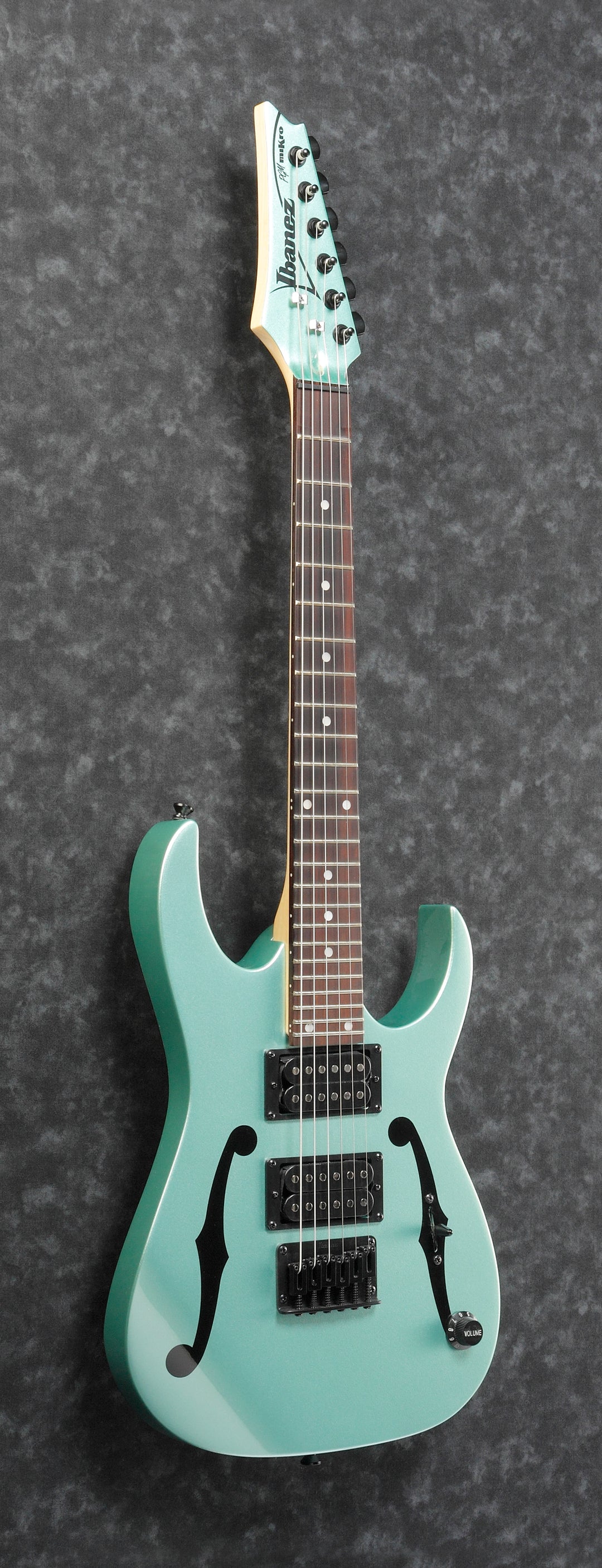 Ibanez Paul Gilbert Mikro Series 3/4 Size Electric Guitar - Metallic Light Green