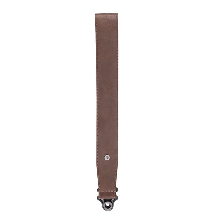 D'Addario Comfort Leather Auto Lock 2.5" Guitar Strap - Brown