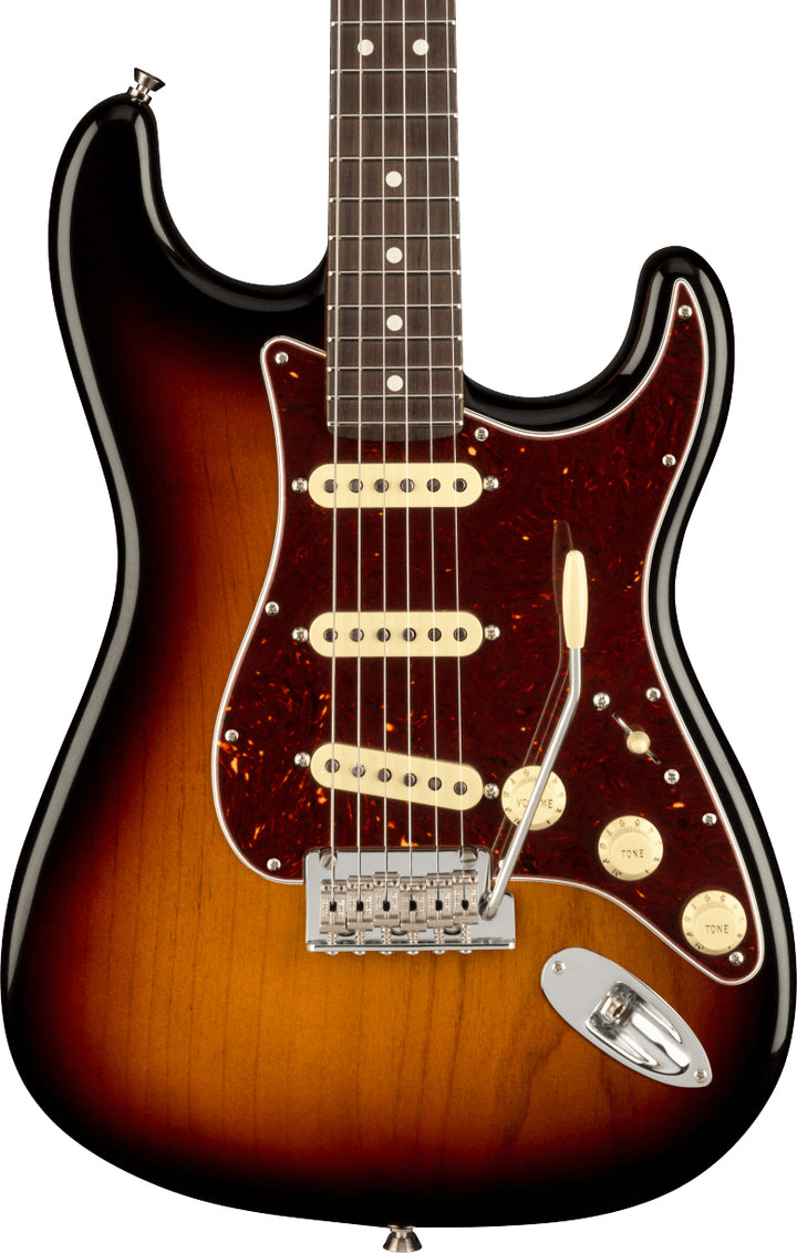 Fender American Professional II Stratocaster with Case (Rosewood/3-Color Sunburst)