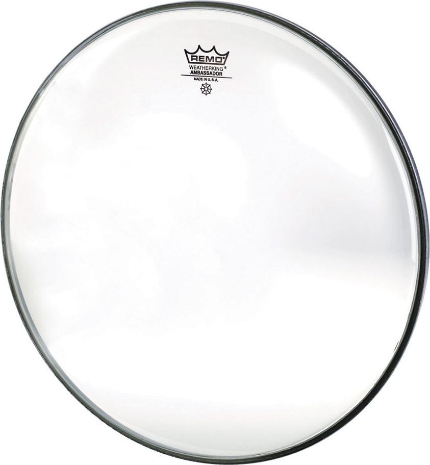 Remo 22" BR132200 Ambassador Transparent Bass Drum Head