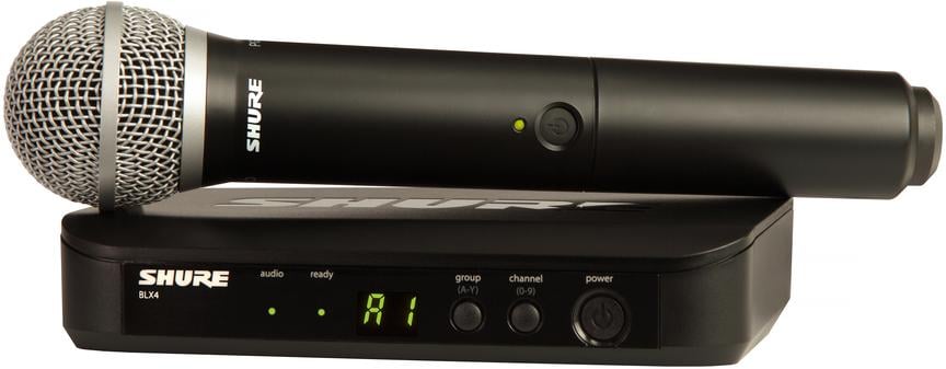 Shure BLX24/PG58 Handheld Wireless Microphone System