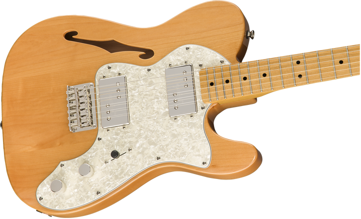 Squier Classic Vibe 70's Telecaster Thinline Electric Guitar 4