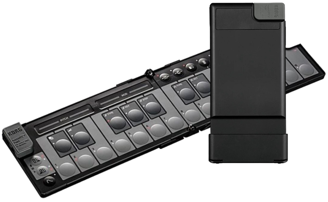 Korg nanoKEY Foldable MIDI Keyboard  - Black