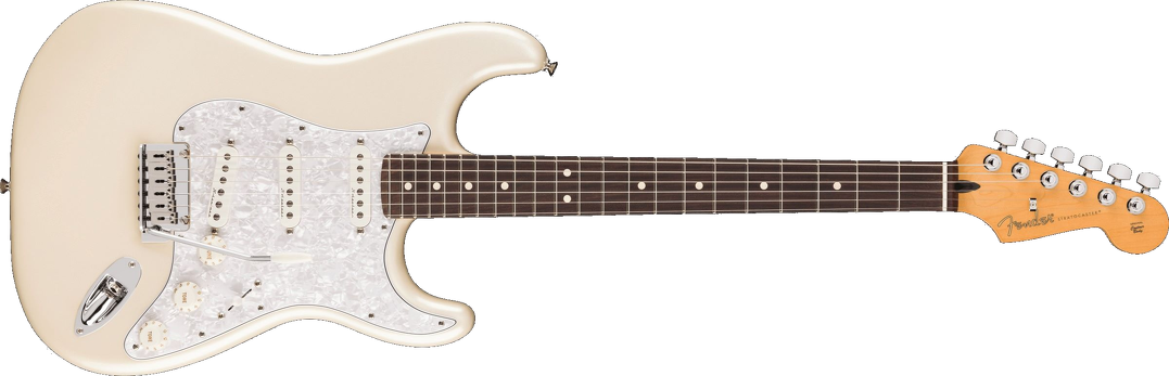 Fender Player II Modified Stratocaster Electric Guitar - Olympic Pearl 4