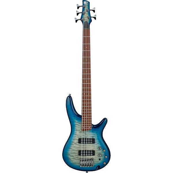 Ibanez SR405EQMSCB SR Standard 5-String Electric Bass - Stained Cosmic Blue Starburst