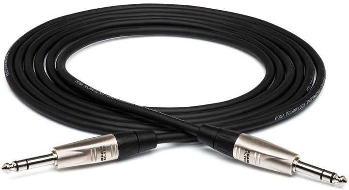 Hosa HSS-020 Pro Balanced Interconnect Cable - REAN 1/4" TRS (20ft)