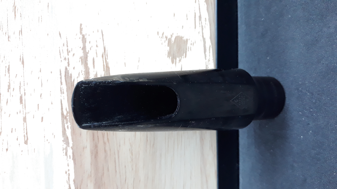 Used Meyer Hard-Rubber Tenor Saxophone Mouthpiece - 6M