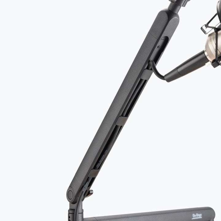 OnStage MBS-LP1 Low Profile Broadcast Boom Arm - Black 4
