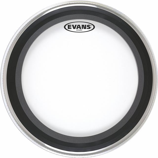Evans Clear EMAD2 22-Inch Bass Drum Head