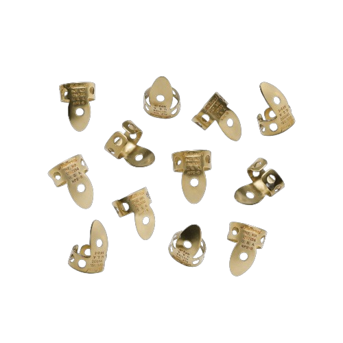 National NP2B-12 Finger Picks - Brass (12 Pack)