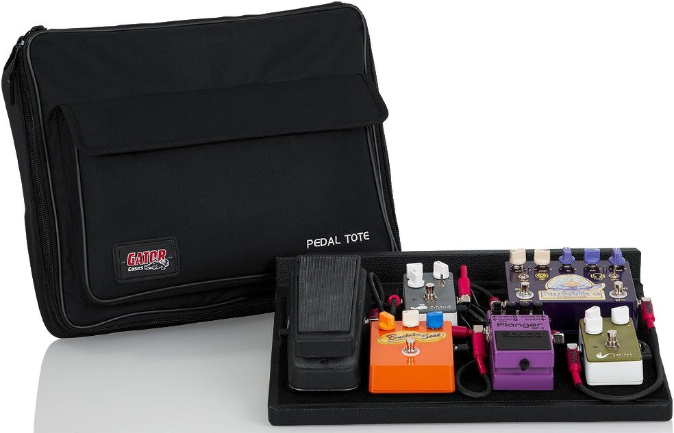 Gator GPT-BL-PWR Pedal Board - With Carry Bag & Power Supply