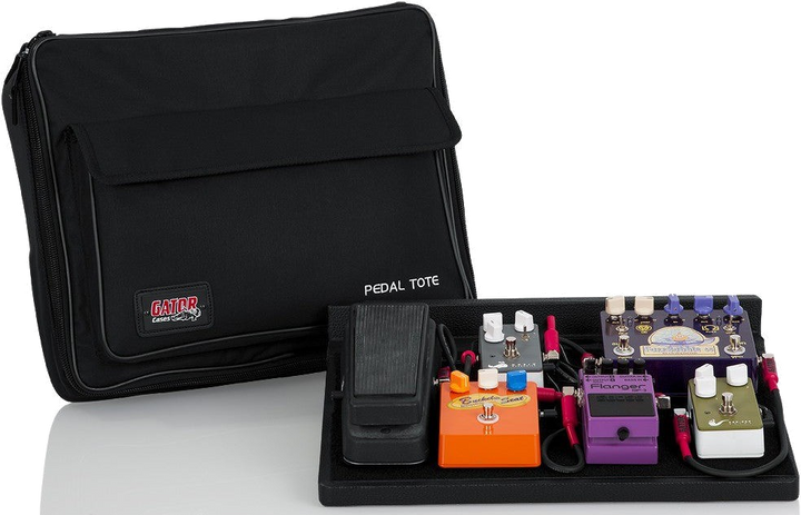 Gator GPT-BL-PWR Pedal Board - With Carry Bag & Power Supply