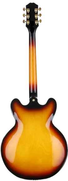 Epiphone Sheraton Frequensator Semi-Hollowbody Electric Guitar - Vintage Sunburst 2
