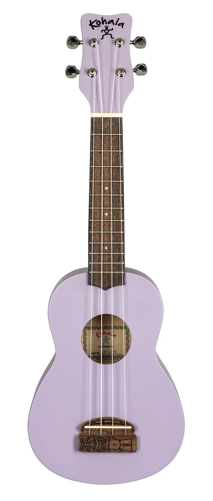 Kohala KT-SPU 'Tiki Series' Soprano Ukulele - Purple 4