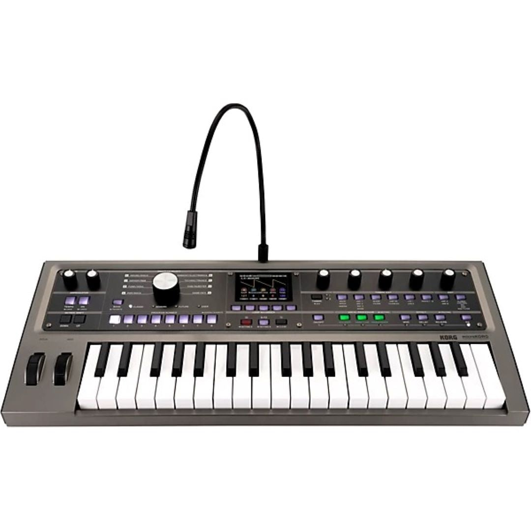 Korg MicroKORG 2 37-Key Virtual Analog Synthesizer and Vocoder - Black