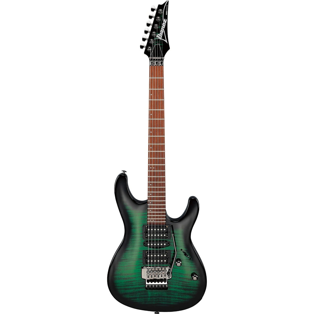 Ibanez KIKOSP3TEB Kiko Loureiro Signature Electric Guitar Transparent Emerald Burst 4