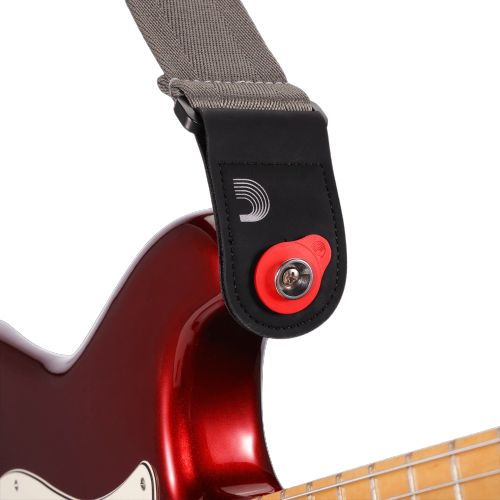 D'Addario Flex Lock Strap Blocks (4-Pack) - Red