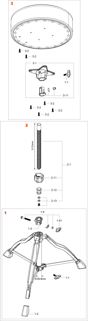 Tama HT430B Round Rider Drum Throne