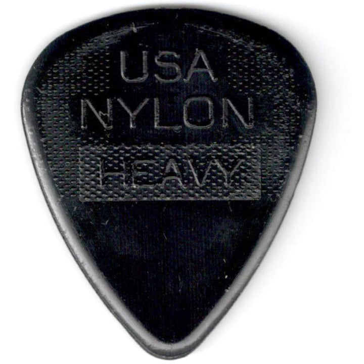 Ernie Ball .97mm Nylon Guitar Picks - Black (12 Pack)