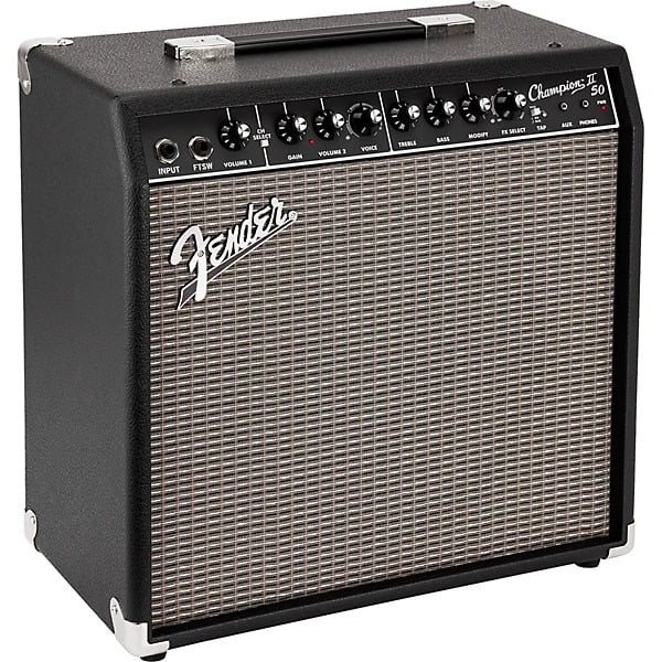 Fender Champion II 50 Combo Guitar Amplifier - Black 4