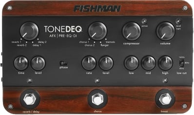 Fishman ToneDEQ Acoustic Preamp/EQ/DI with Effects
