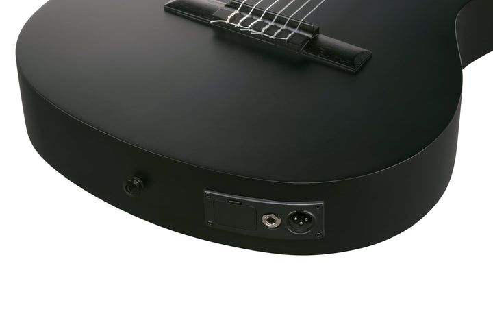 Ibanez GA621BOT Classical Acoustic Electric Guitar - Black Out 4