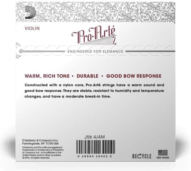 D'Addario J56 4/4M 4/4 Violin String Set 2