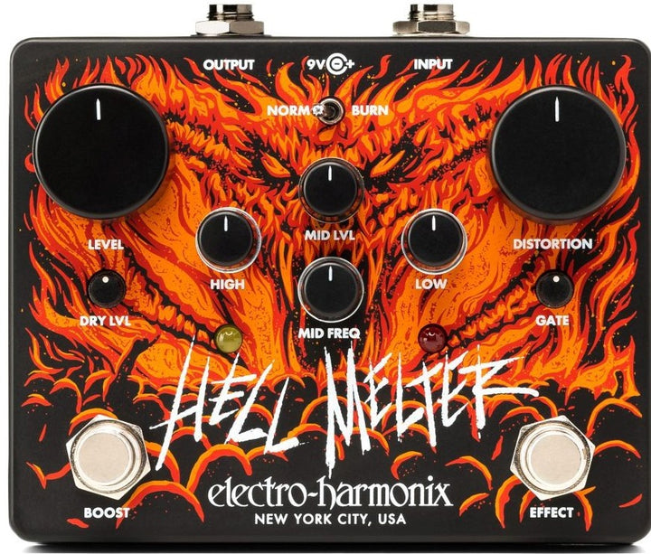 Electro-Harmonix Hell Melter Distortion Pedal