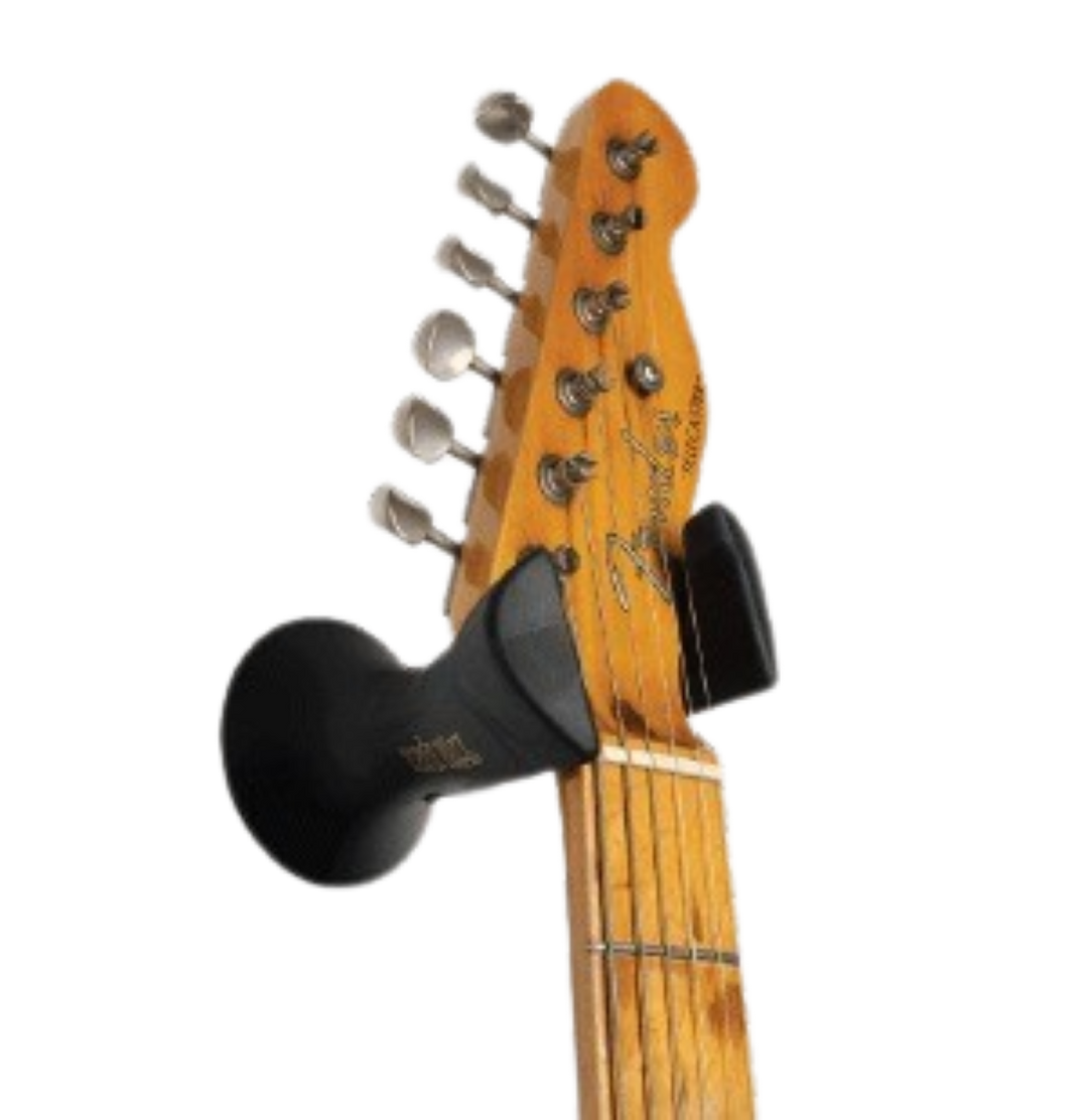 Ernie Ball P09619 Guitar and Bass Wall Mount Hanger - Black