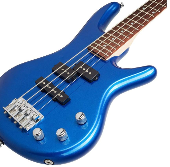 Ibanez Mikro Series 3/4 Size Bass Guitar - Blue 4