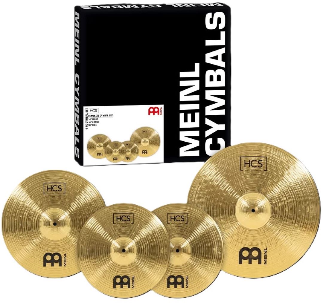 Meinl HCS Complete Cymbal Package