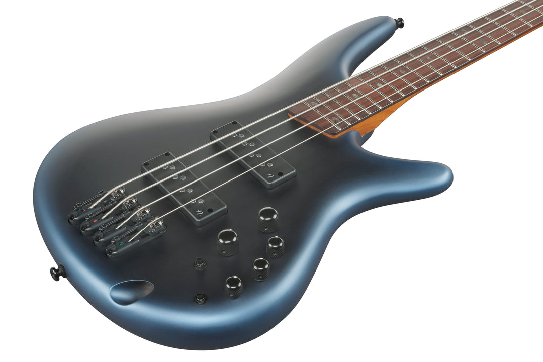Ibanez SR500NMAM Standard 4-String Electric Bass Guitar - Midnight Arctic Ocean Matte
